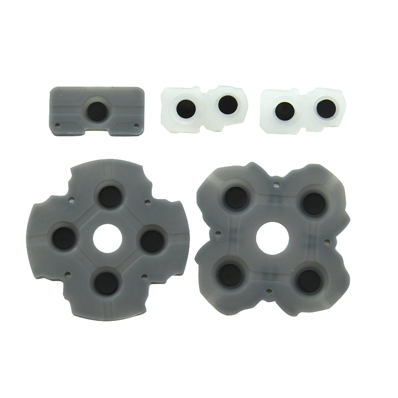 For PS5 Controller Replacement Conductive Rubber Silicone Pads Buttons Kit