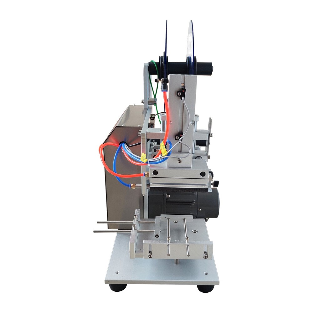 Semi-auto Flat Surface Labeller Square Bottle Labelling Machine Tags Stick Mark