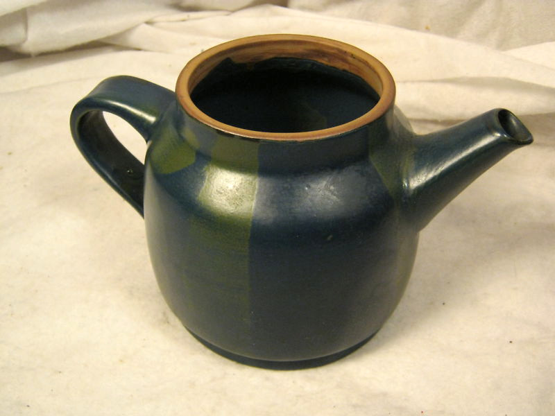 Vintage Pottery Stoneware Pitcher Modern Decor