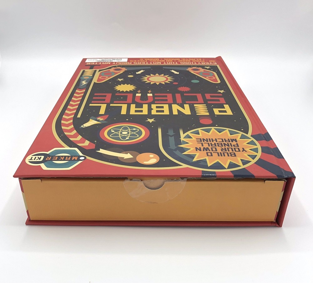 Pinball Science Maker Kit Build Your Own Machine Stem Learning Book Set Complete