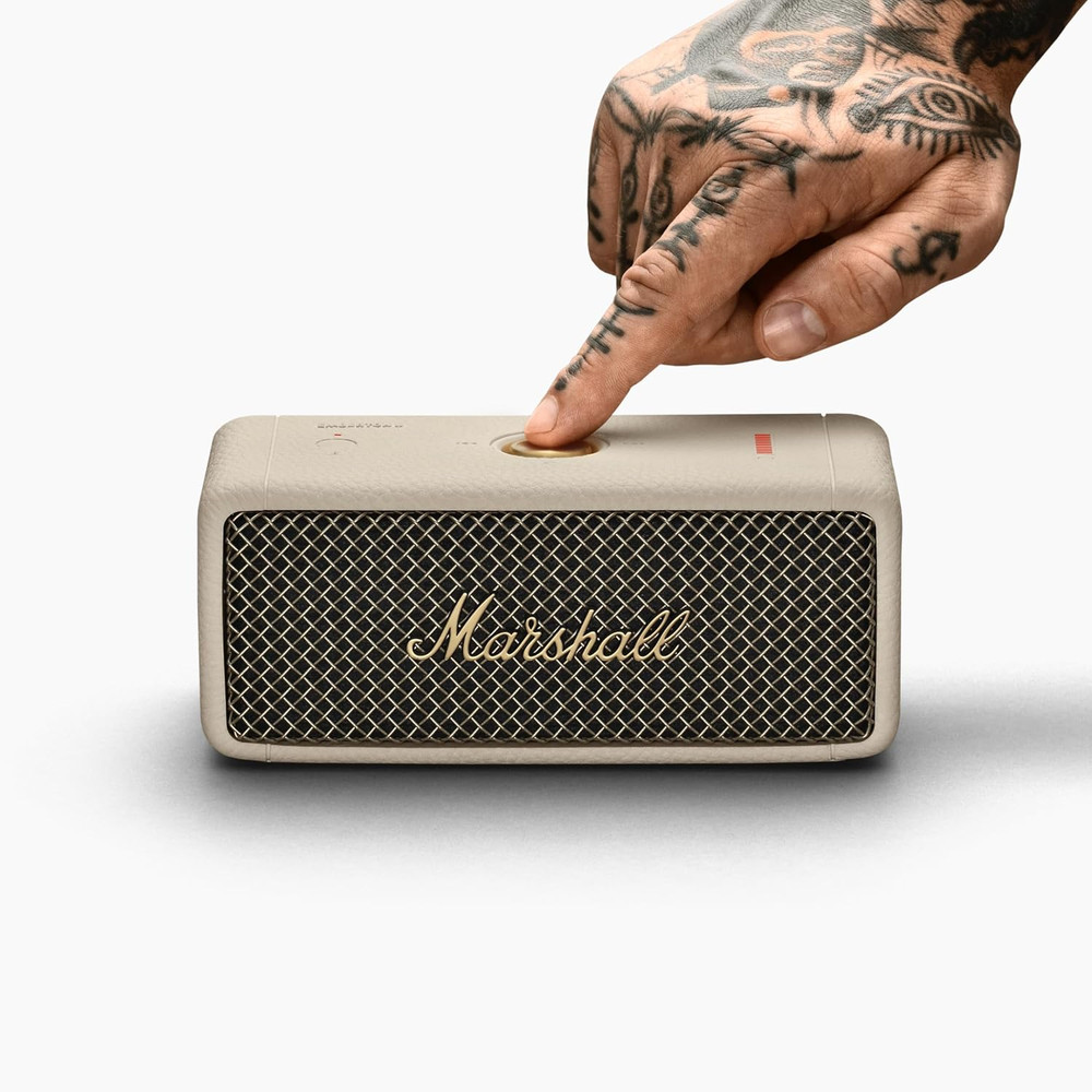 Emberton II Portable Bluetooth Speaker, Cream