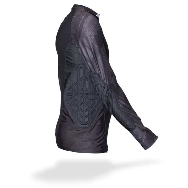 Virtue Breakout Compression Long Sleeve Shirt with Padding for Protection