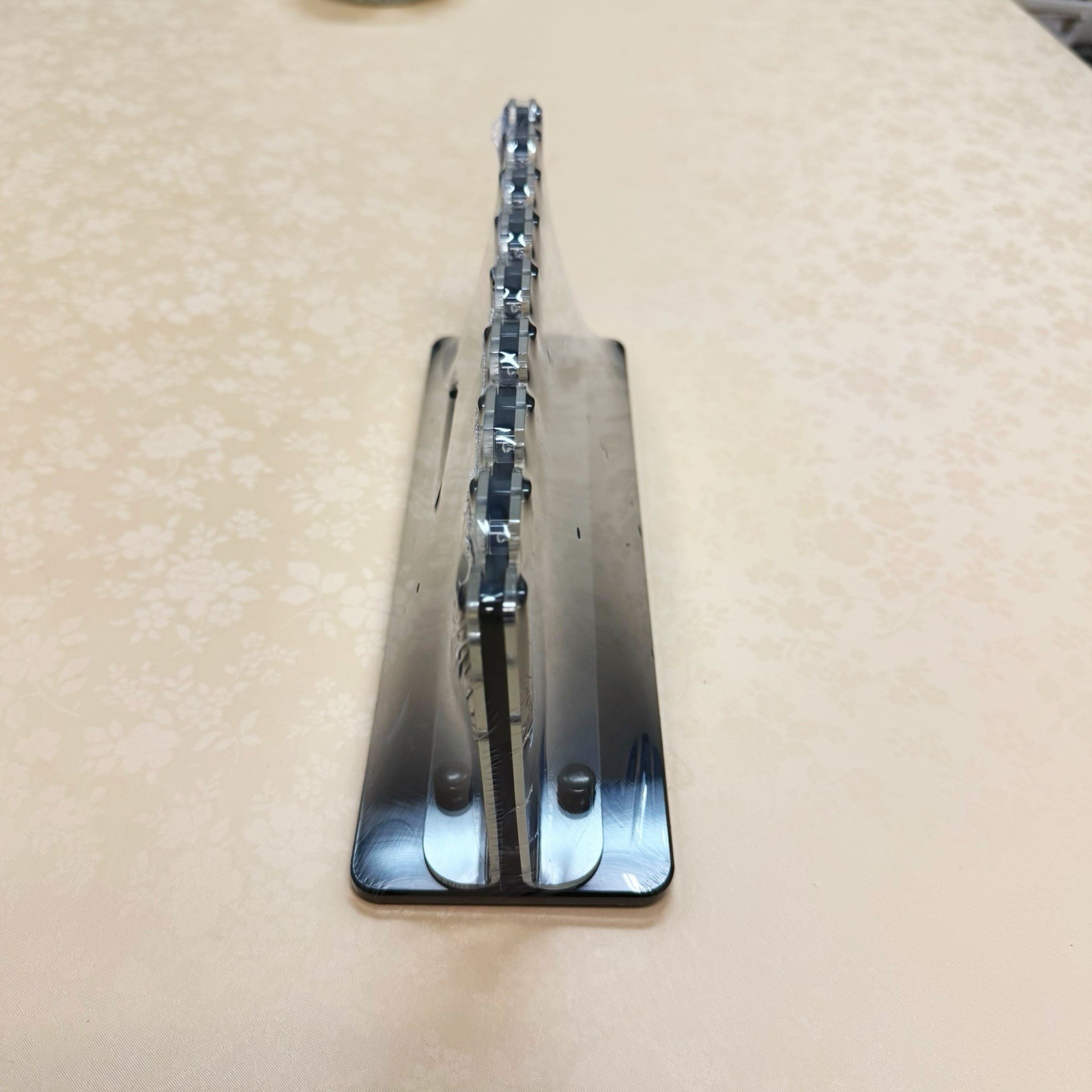 2 Set Display Stand Clear Acrylic Folding Knife Organizer Collector Showcase