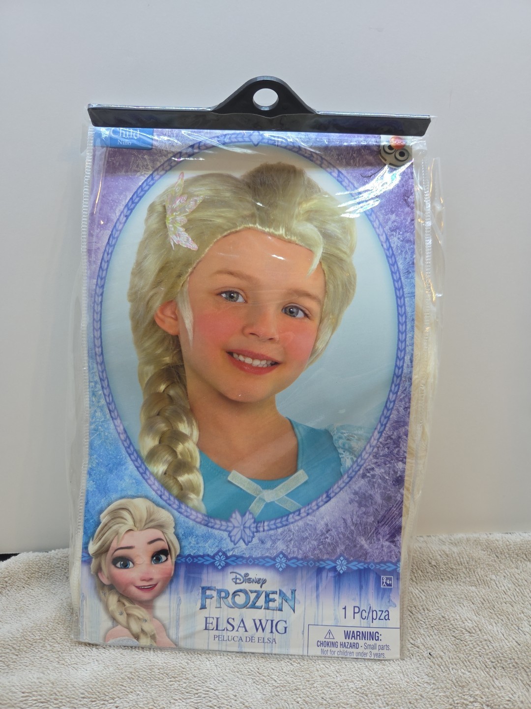 Disney ELSA Wig by AMSCAN Child's Frozen Hair Wig Dress-Up Costume NIB
