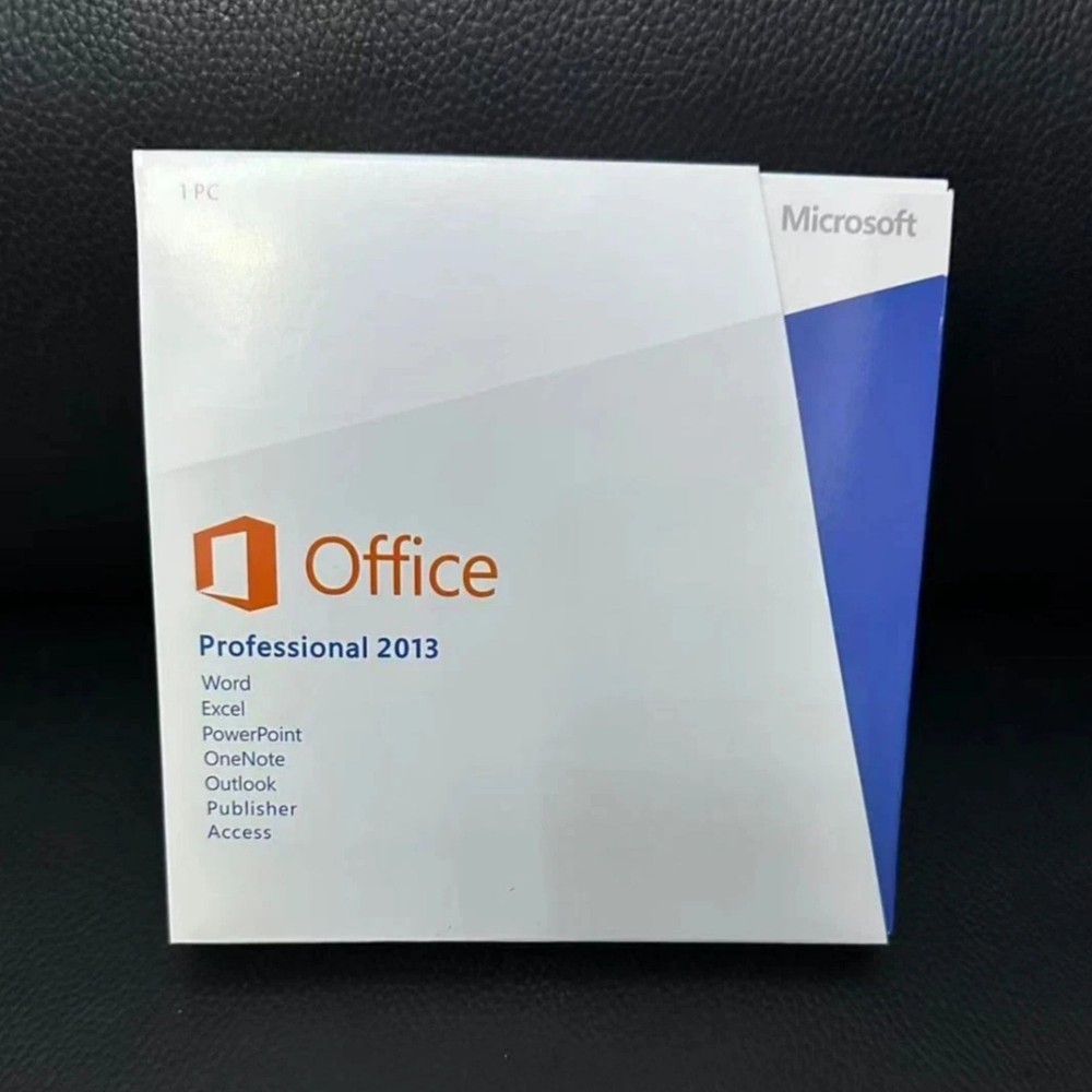 Microsoft Office Professional 2013 FULL Retail VERSION For 2PCs Verified Key New