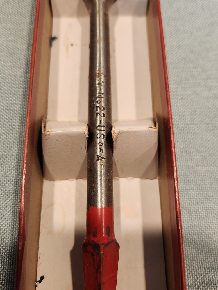 Irwin Micro-Dial No. 22A Adjustable Drill Bit 7/8 to 3" Vintage
