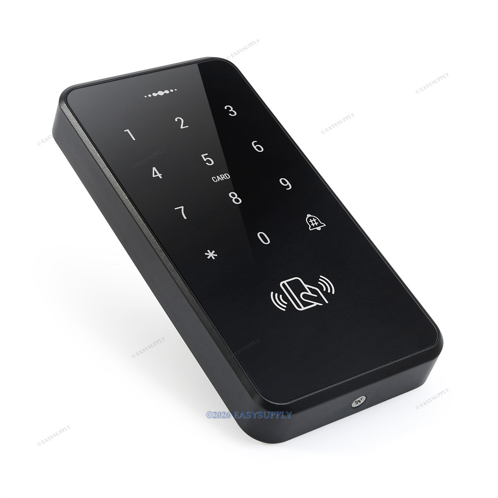 Waterproof Touch Keypad ID Access Control System+Surface Mount Drop Bolt Lock