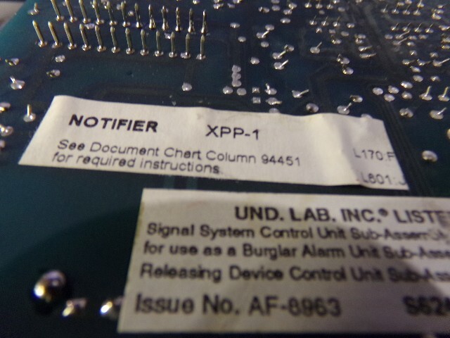 Notifier Model: XPP-1 Processor Module for XP Series Transponder w/ Cables