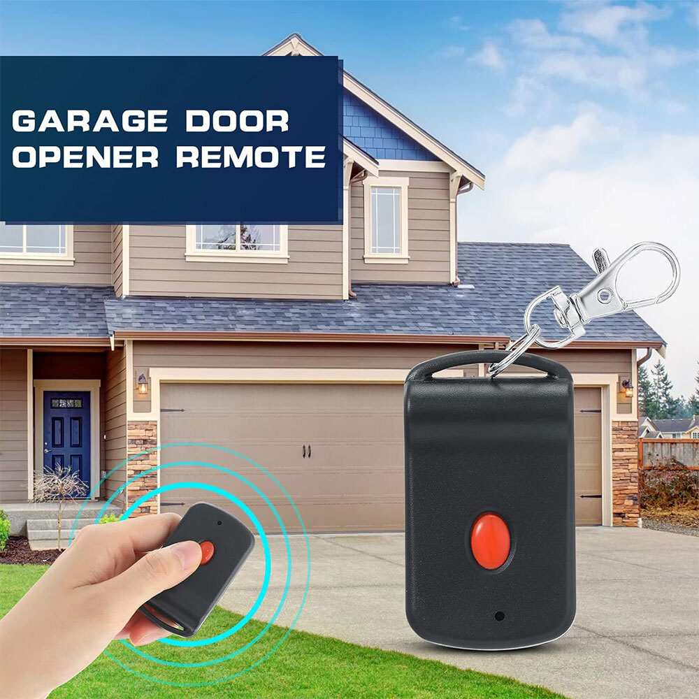 2PC Garage & Gate Door Remote Control Opener Transmitter 10 digit EZ Code 300MHz