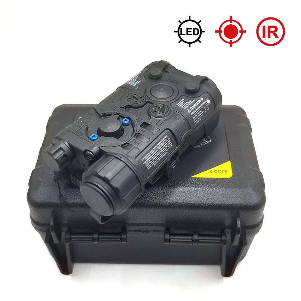 Tactical L3 NGAL Red Green Laser Sight IR Pointer Aiming Flashlight For Airsoft