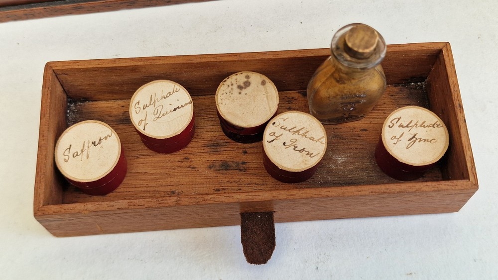 Antique Martins Type Drum Microscope