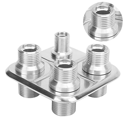 AC Bulkhead Fitting Universal 4-Port Design for GM Performance and Custom