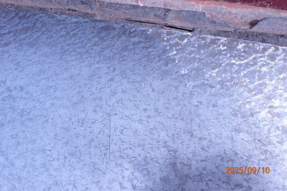 OLDER HEAVY IRON MACHINIST SURFACE PLATE SCRAPED WORK SURFACE