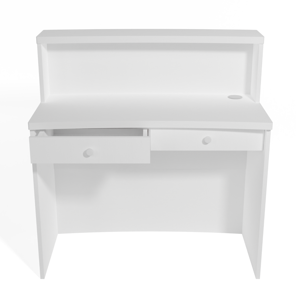 Reception Desk Counter Top, Laminate Desktop, Standing Front Table for Salon Spa