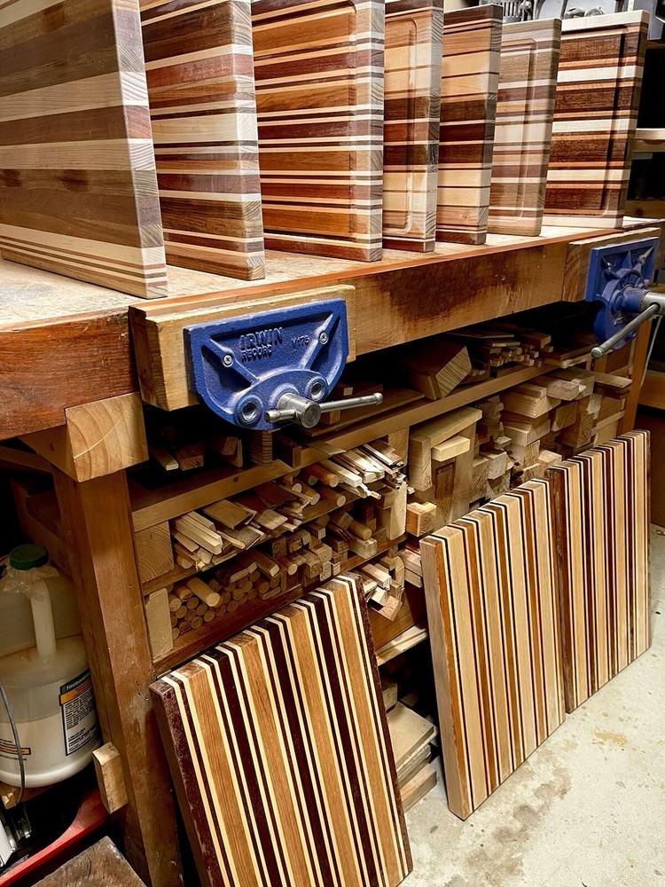 🇦🇺Hand Made Cutting Board | Serving Board | Side Grain | Exotics Timber