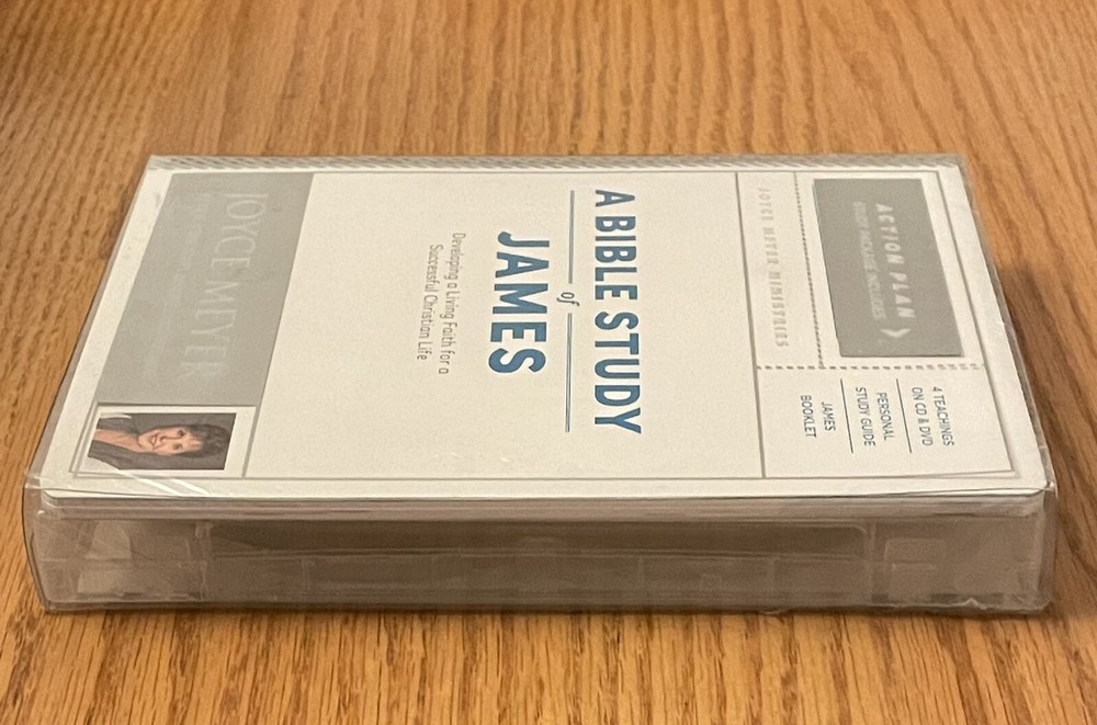 Bible Study Of James Joyce Meyer CD DVD Personal Study Guide