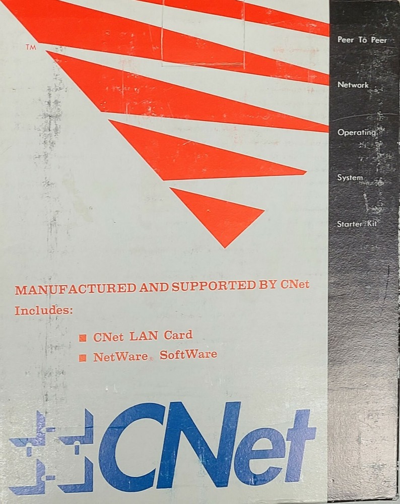 Cnet Peer to Peer Network(Netware) Operating System Starter Kit, 16-04-0068-02