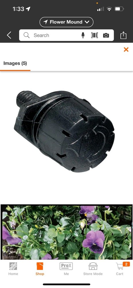 (40 pc)- 4pack Orbit Drip System Adjustable Multi-Stream Drip Emitter Sprinkler