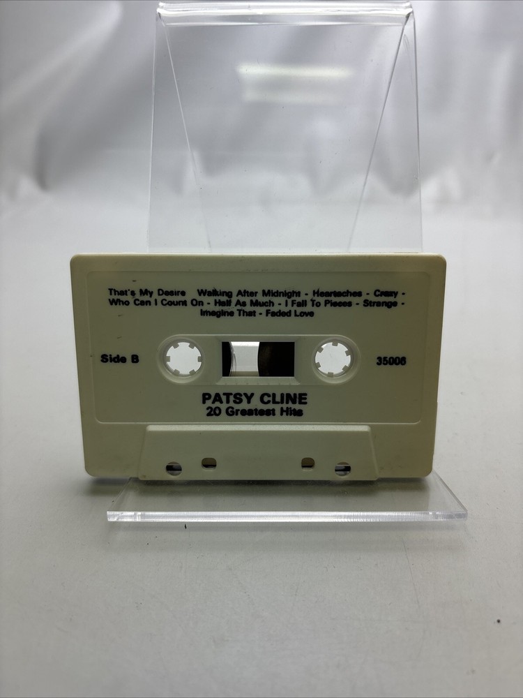 Patsy Cline 20 greatest Hits Cassette