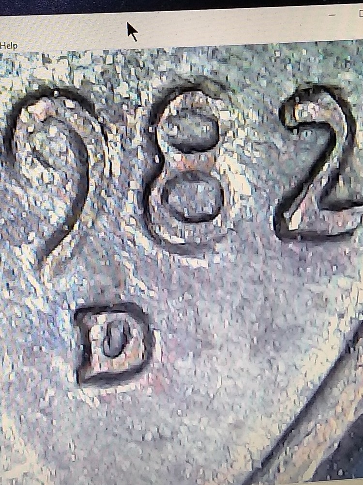 1982 D Lincoln Memorial Cent Error Repunched Mint mark Large Date Bronze AU 005