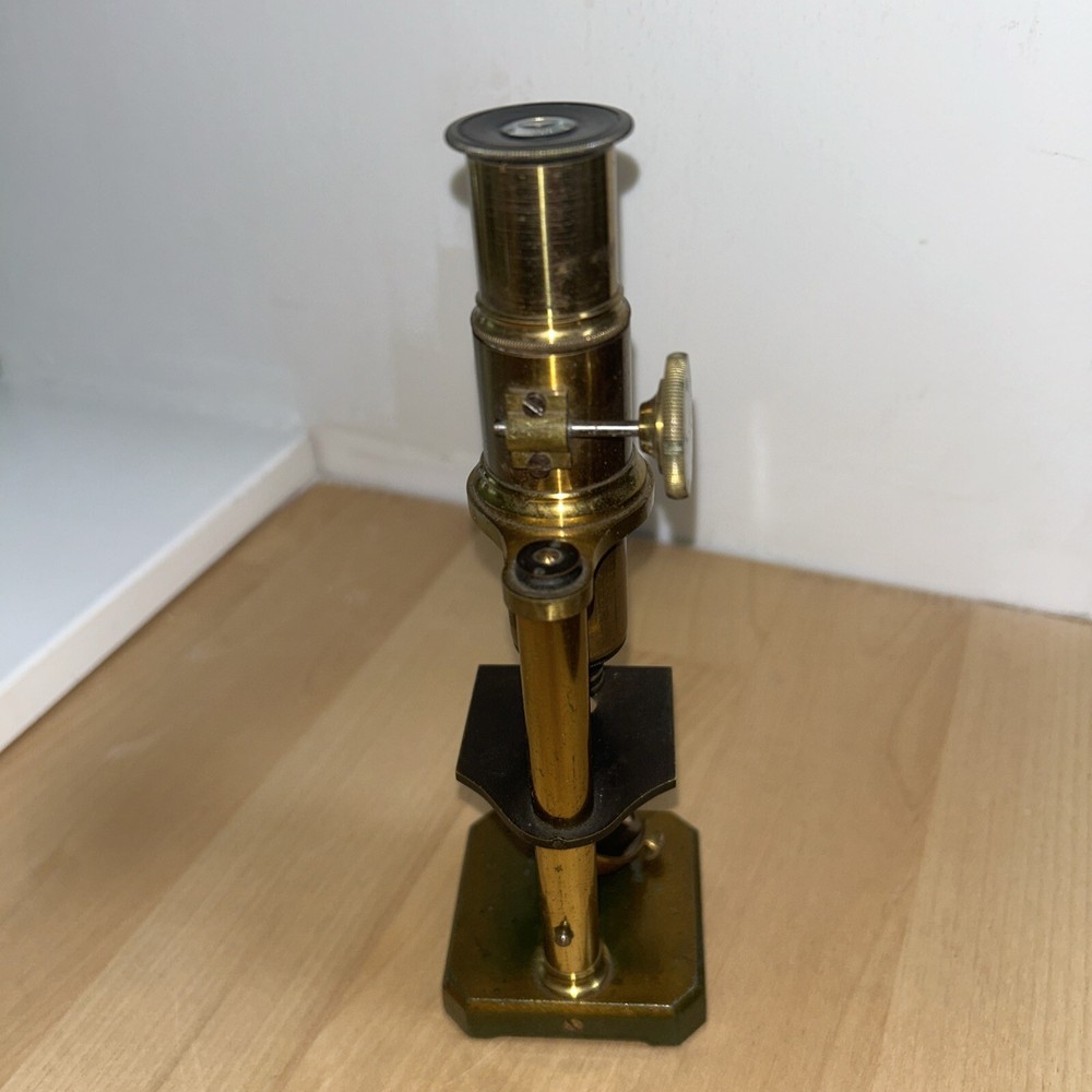 Antique Brass Microscope