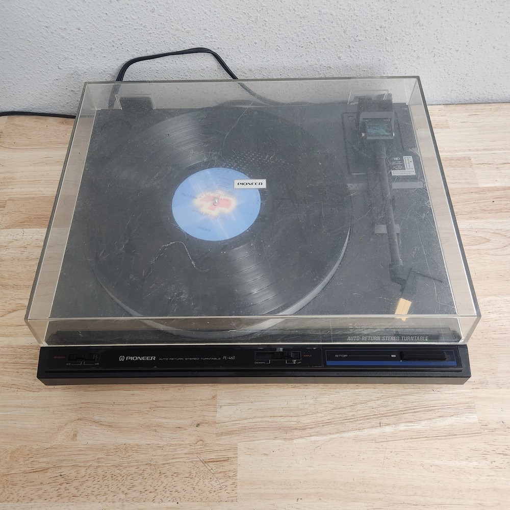 Pioneer Turntable PL-460 Auto Return Pickering *READ