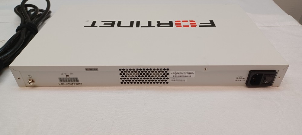 FortiNet FortiGate FG-100E Enterprise Grade Firewall/VPN Security Appliance