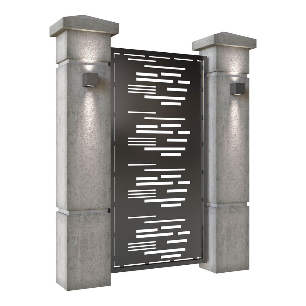 Gorgeous Custom Handcrafted Metal Entry Gate