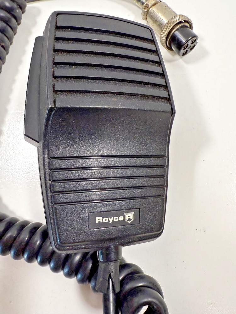 Royce CB mic 4 pin from Japan. Scratchy, needs work.