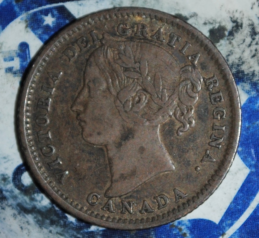 1899 Canada 10 Cents Small 9 {{{D188