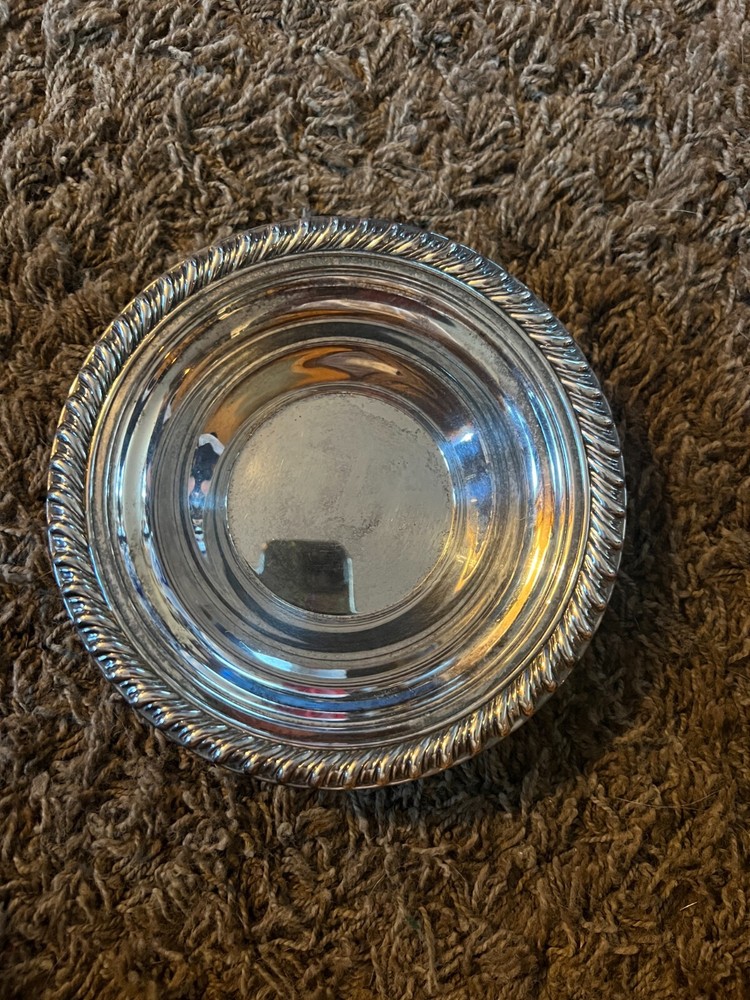 Vintage Silver Plated Decorative Bowl