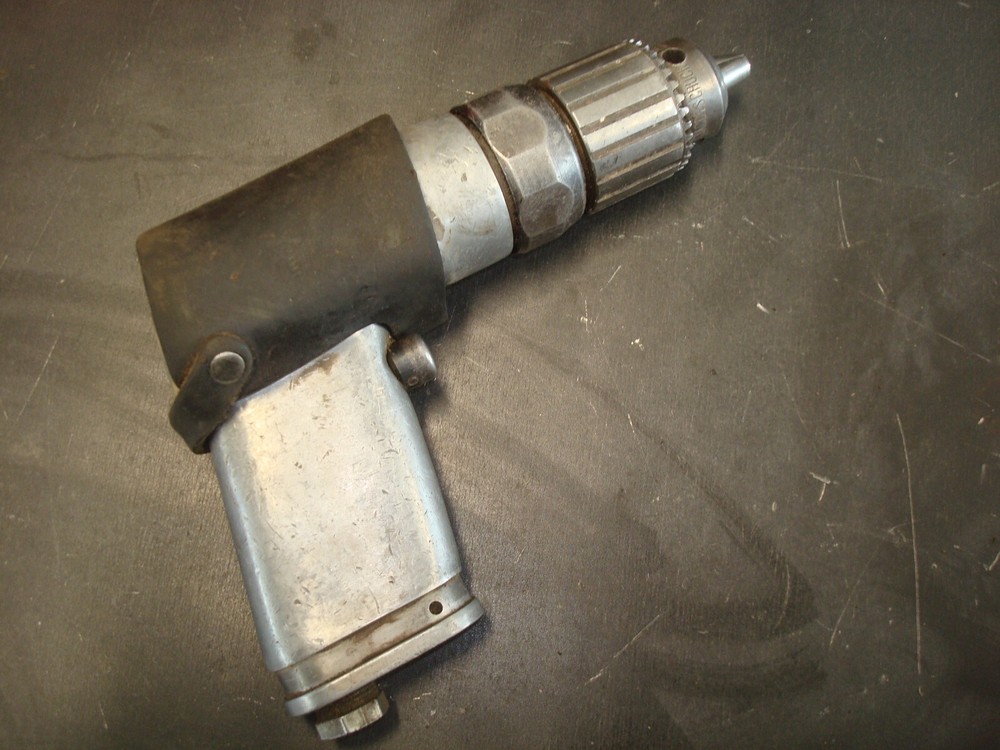 "Tested"  Snap-on PD3 Pneumatic Air Drill w/ 3/8" Jacobs Chuck 2B Snap On