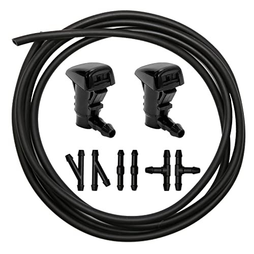 Front Windshield Washer Nozzles Kit Replacement for Chrysler Dodge Jeep with