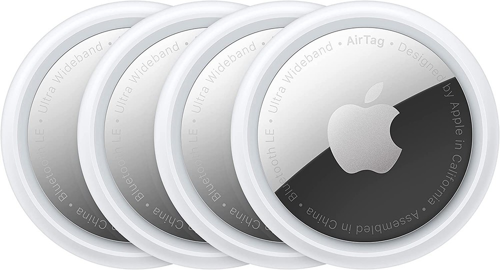 Apple AirTag Tracker 4-Pack, MX542AM/A - White