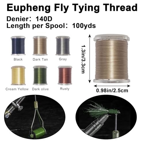 Fly Tying Material Kit for Beginners and Advanced Tiers – PrimeTie Core