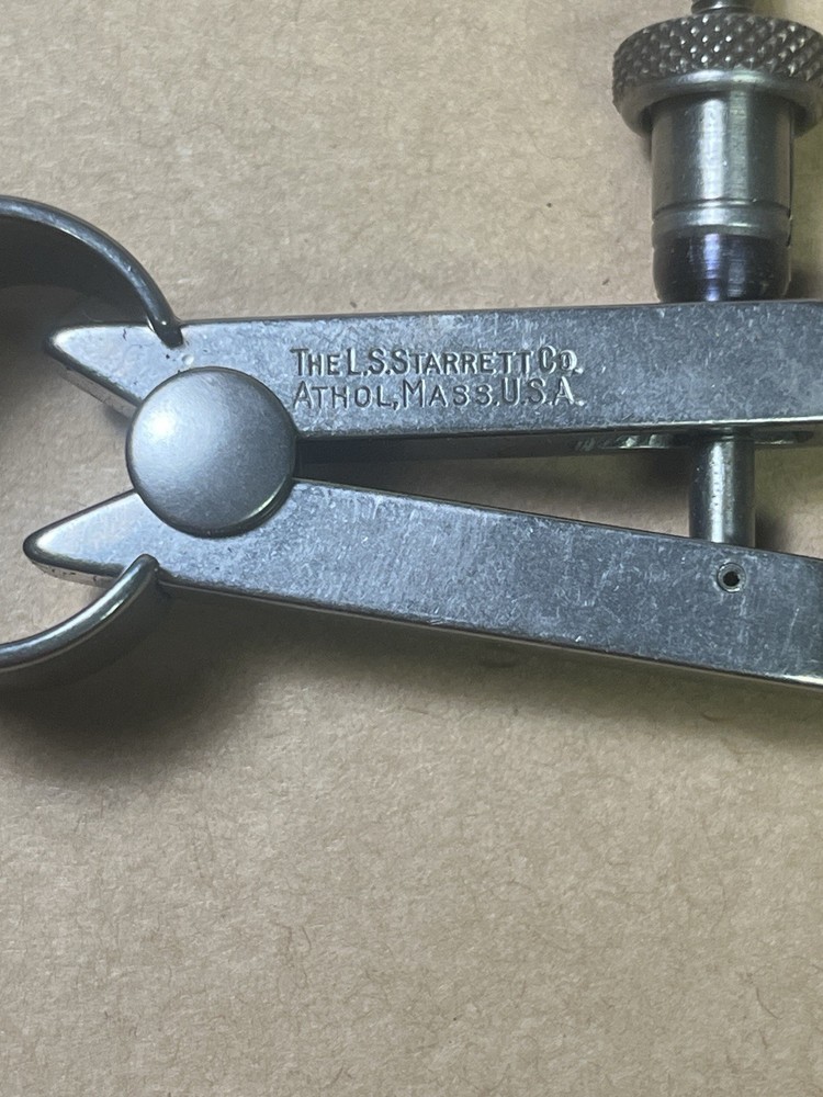 LSS Starrett Fay Pattern Inside Calipers Machinist tool