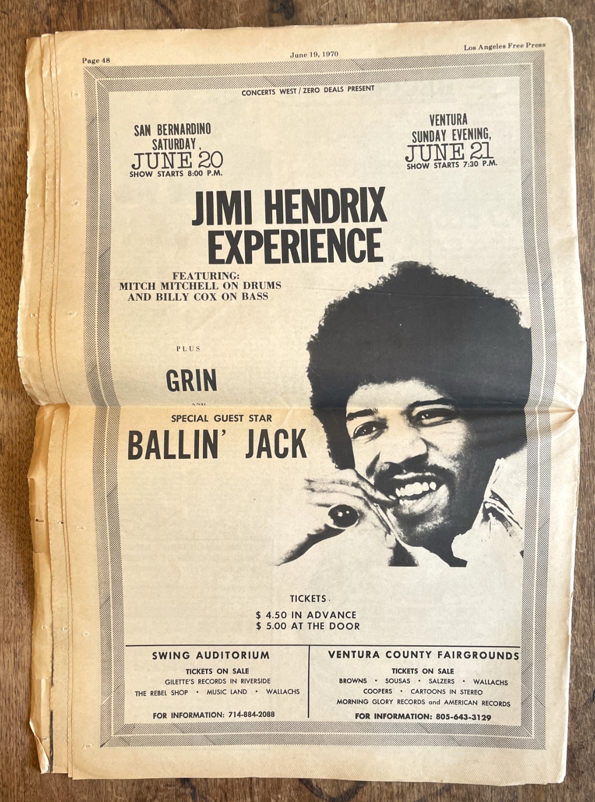 June 19-25, 1970 Los Angeles Free Press MANSON IN WONDERLAND underground paper