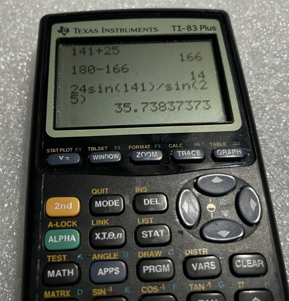 Texas Instruments TI-83 Plus Black Graphing Calculator