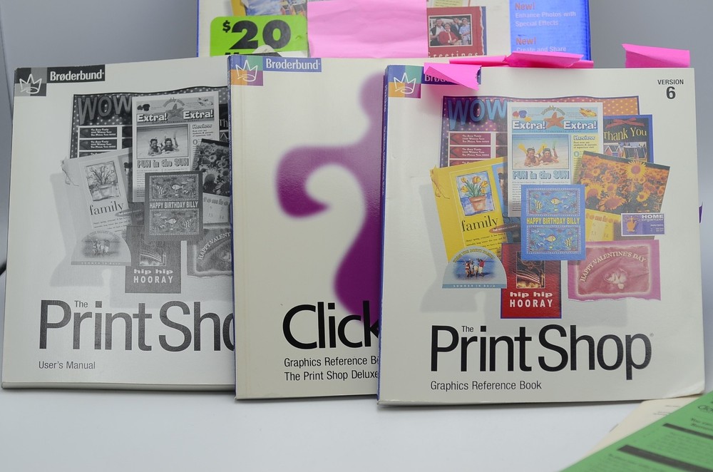 The Print Shop Deluxe Version 6 Windows 95 CD-ROM