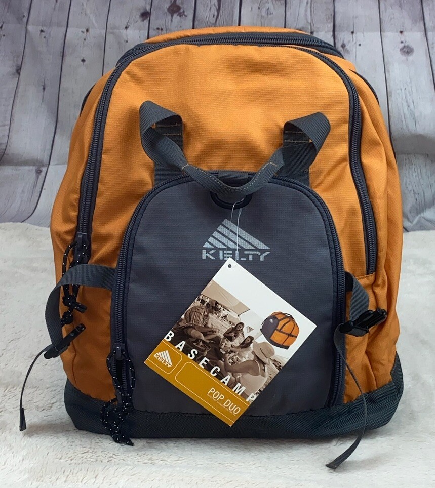 NWT KELTY Basecamp Pop Duo Bag Rust/Orange