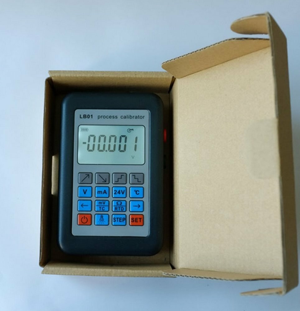 LB01 Current Voltmeter Signal Generator Source Calibrator 4-20mA/0-10V/mV w/LCD