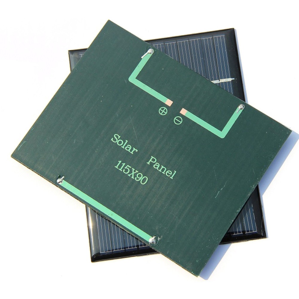 1Pair Solar Panel Cell Module Epoxy Charger For Charging Cellphones DC Batteries