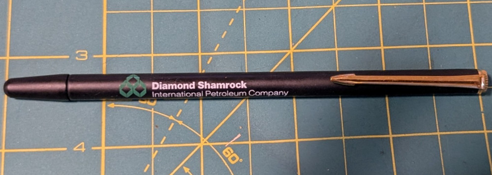 EMPHASIS POINTER Telescopic Black/Gold Pocket Pointer Japan 5" - 25" Advertising