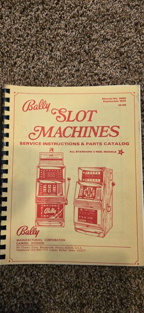 Slot machine test set for electrical operations