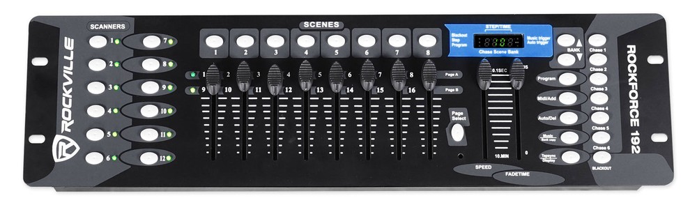 Chauvet Shocker 2 Zone Dance Floor COB LED Blinder Stage Light + DMX Controller