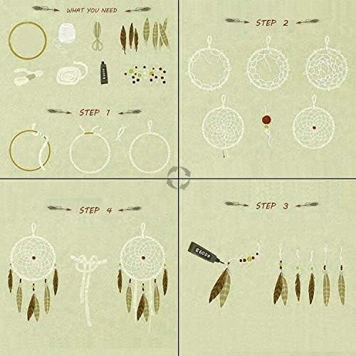 Sturdy 4-Inch Gold Metal Hoops for Creative Macrame & Dream Catcher Projects