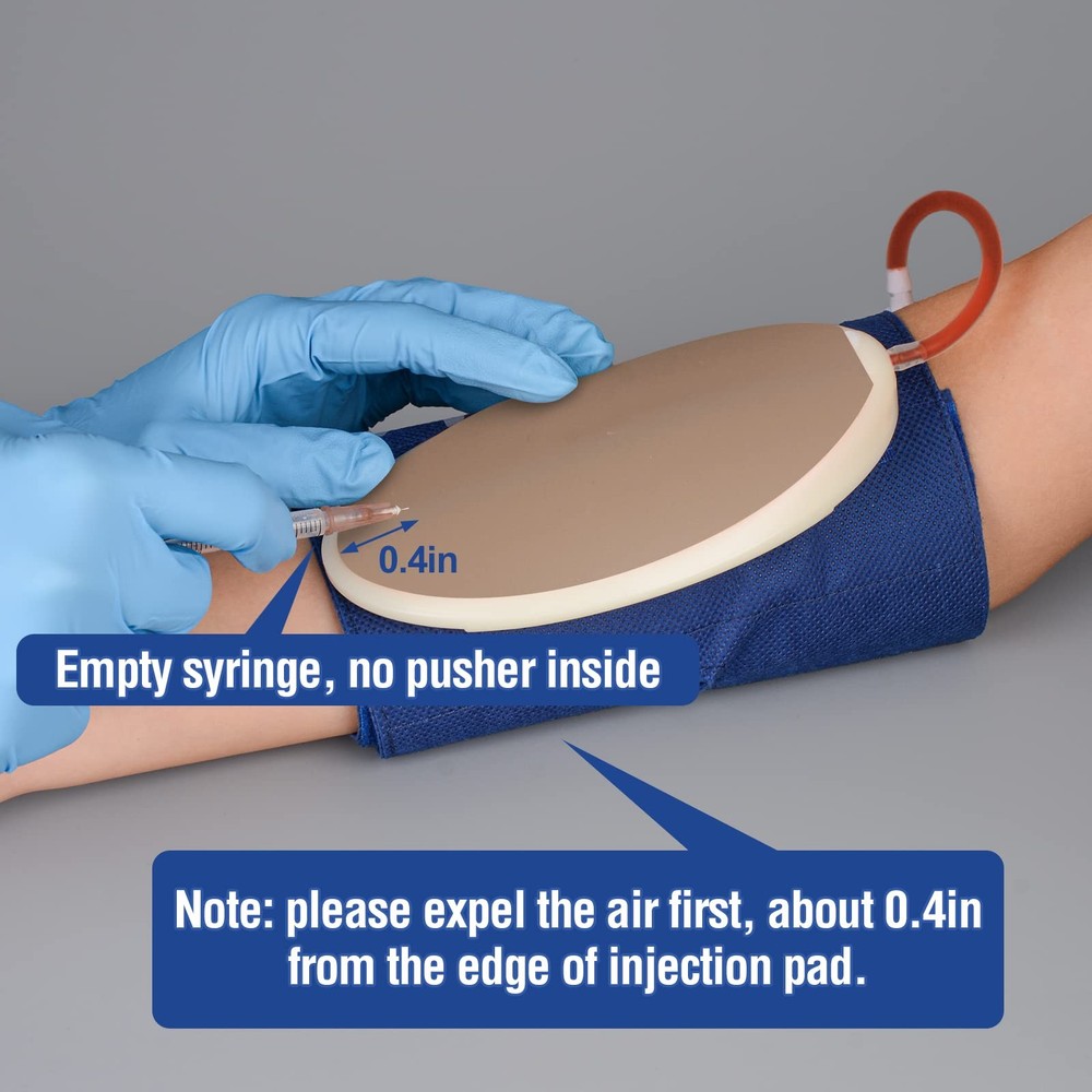 IV Practice Kit for Injection Training, Wearable Injection Practice Kit for V...