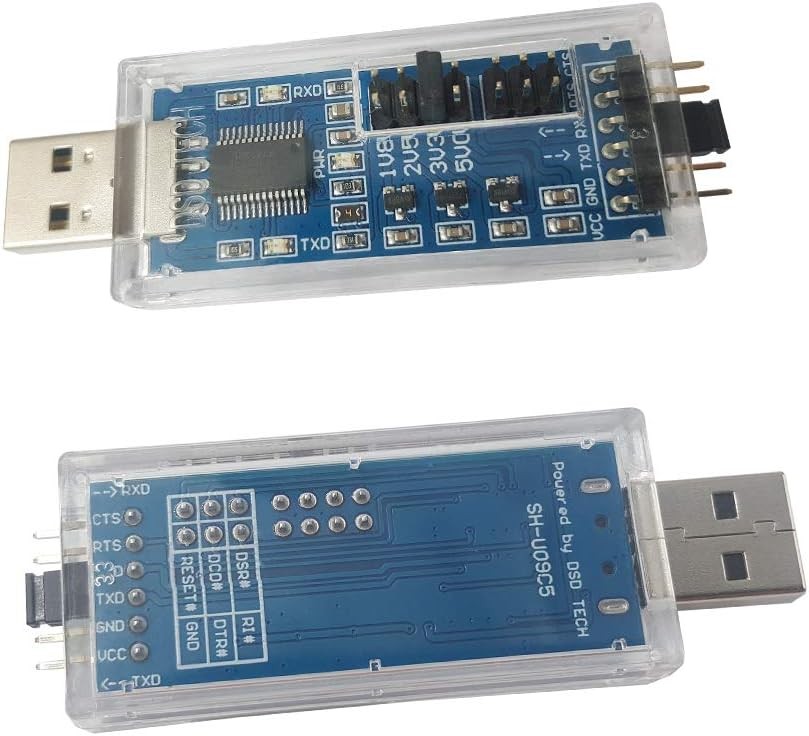 DSD TECH SH-U09C5 USB to TTL UART Converter Cable with FTDI Multi-Coloured