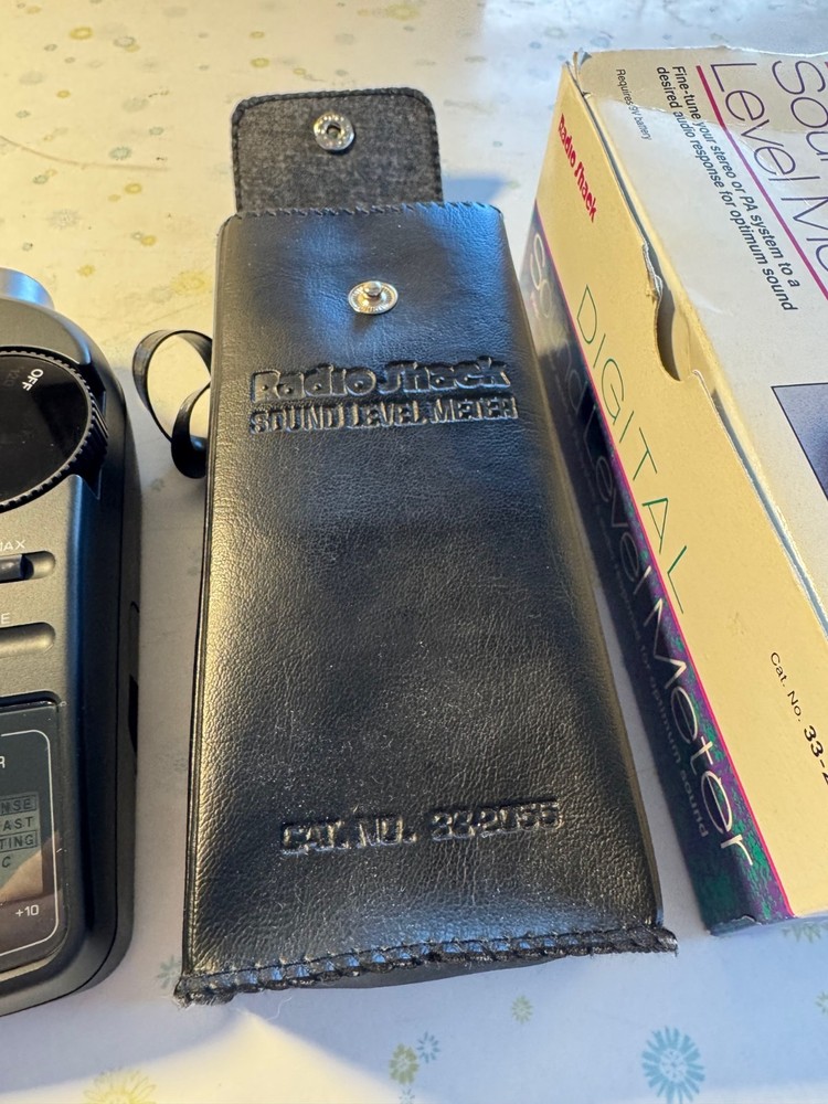 Radio Shack Digital Sound Level Meter 33-2055