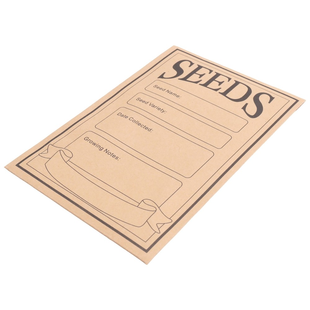 100PCS Seed Packets Envelopes: Self Sealing Small Seed Envelopes for9718